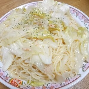 ちゃちゃっと出来る☆　レタスとツナの和スパゲッティ